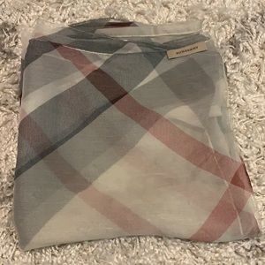 Burberry silk scarf